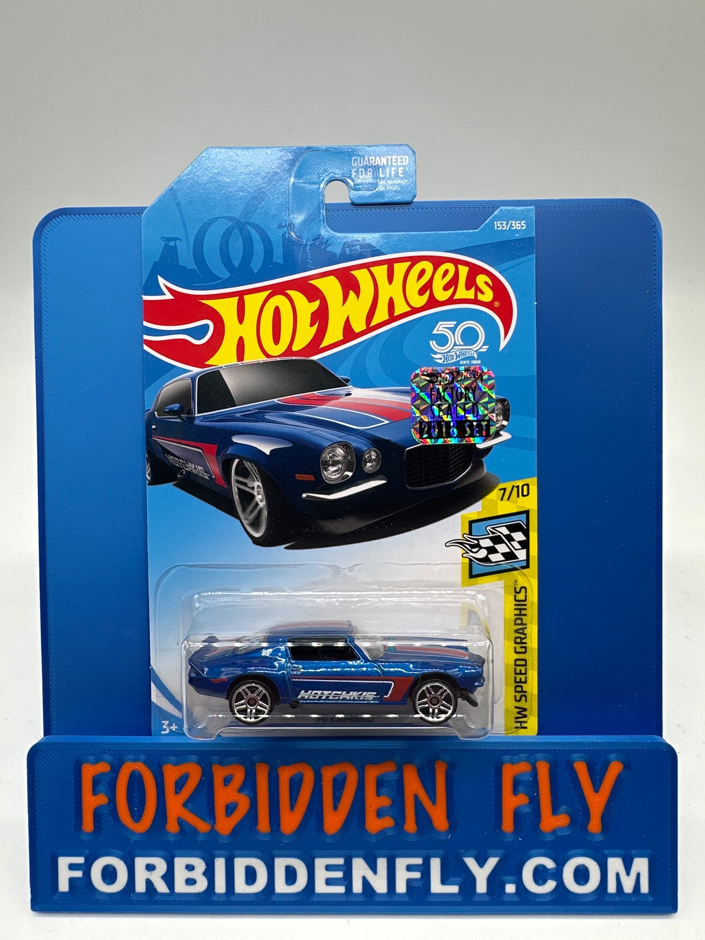 Hot Wheels Mainline - Factory Stickered 2018 - ‘70 Camaro - Lot Of 3