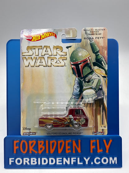 Hot Wheels Premium - Pop Culture Star Wars Bounty Hunter Series - Set of 6