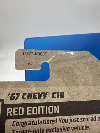 Hot Wheels Mainline - 2024 Factory Sticker - Target Red Edition - ‘67 Chevy C10