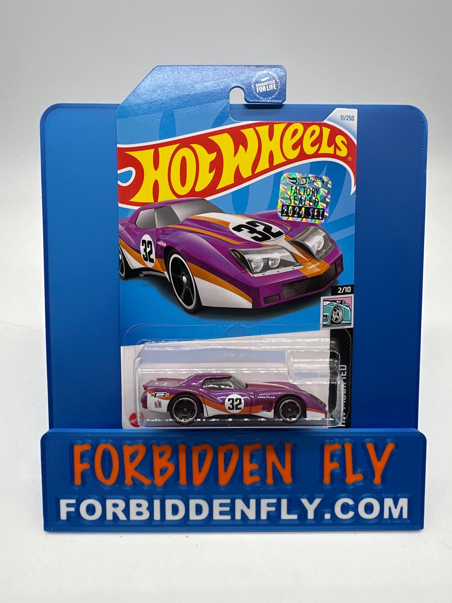 Hot Wheels Mainline - Factory Stickered 2024 - ‘76 Greenwood Corvette - Lot Of 2