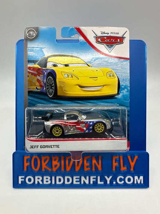Disney Pixar Cars Movie - Silver Collection Release Series - Silver Jeff Gorvette
