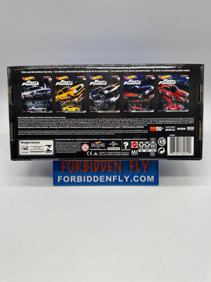 Hot Wheels Premium - Fast & Furious Series - Fast Rewind Boxed Set of 5