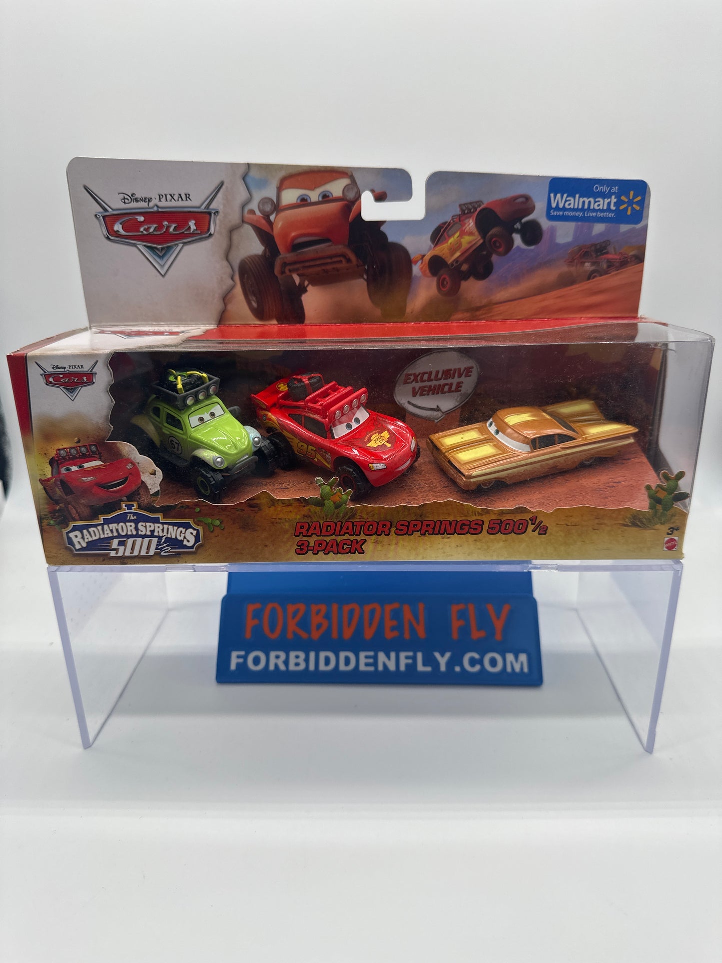 Disney Pixar Cars Movie - Walmart Exclusive The Radiator Springs 500 Series - Radiator Springs 500 1/2 Three (3) Car Pack Set