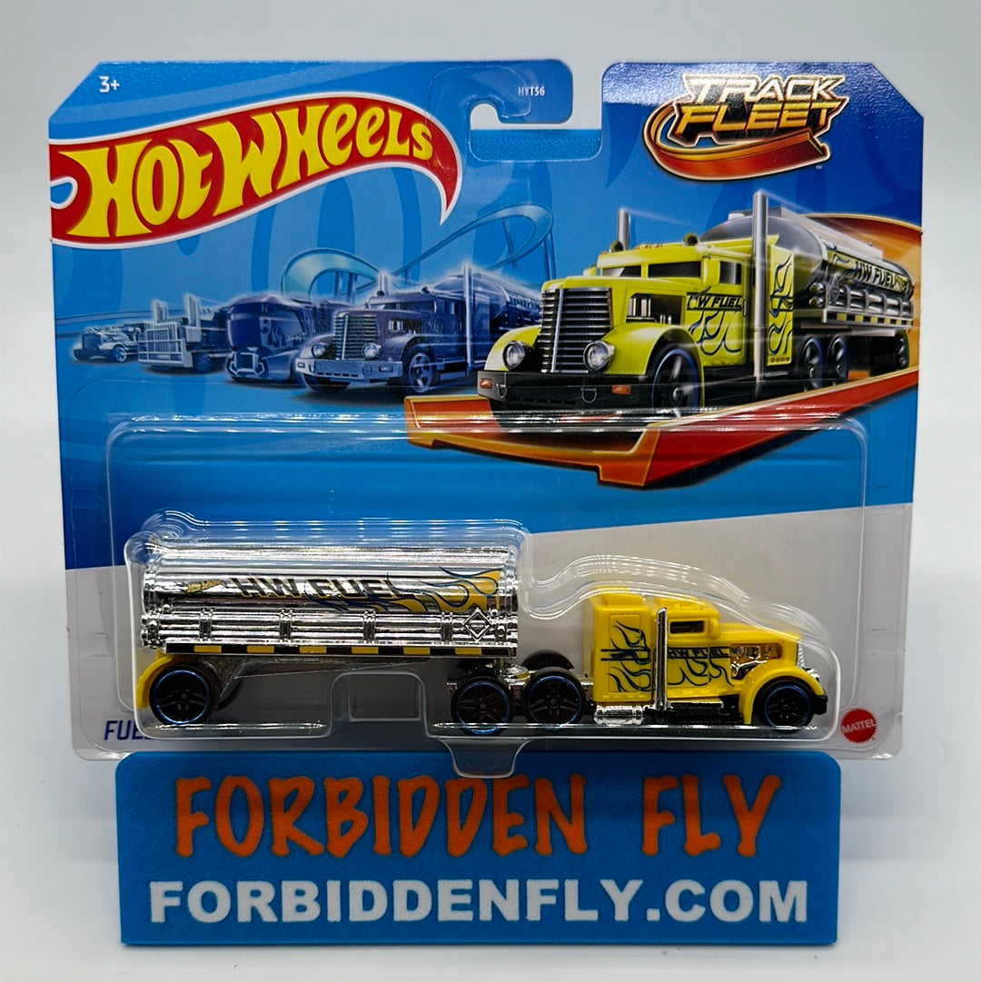 Hot Wheels Track Fleet 2024 - Fuel & Fire Fuel Truck