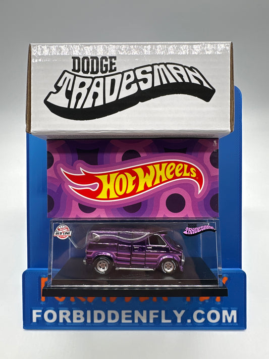 Hot Wheels RLC Red Line Club Release - Purple Dodge Tradesman Van