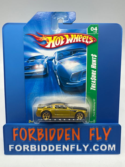 Hot Wheels 2008 Super Treasure Hunt - Gold Ford Mustang GT