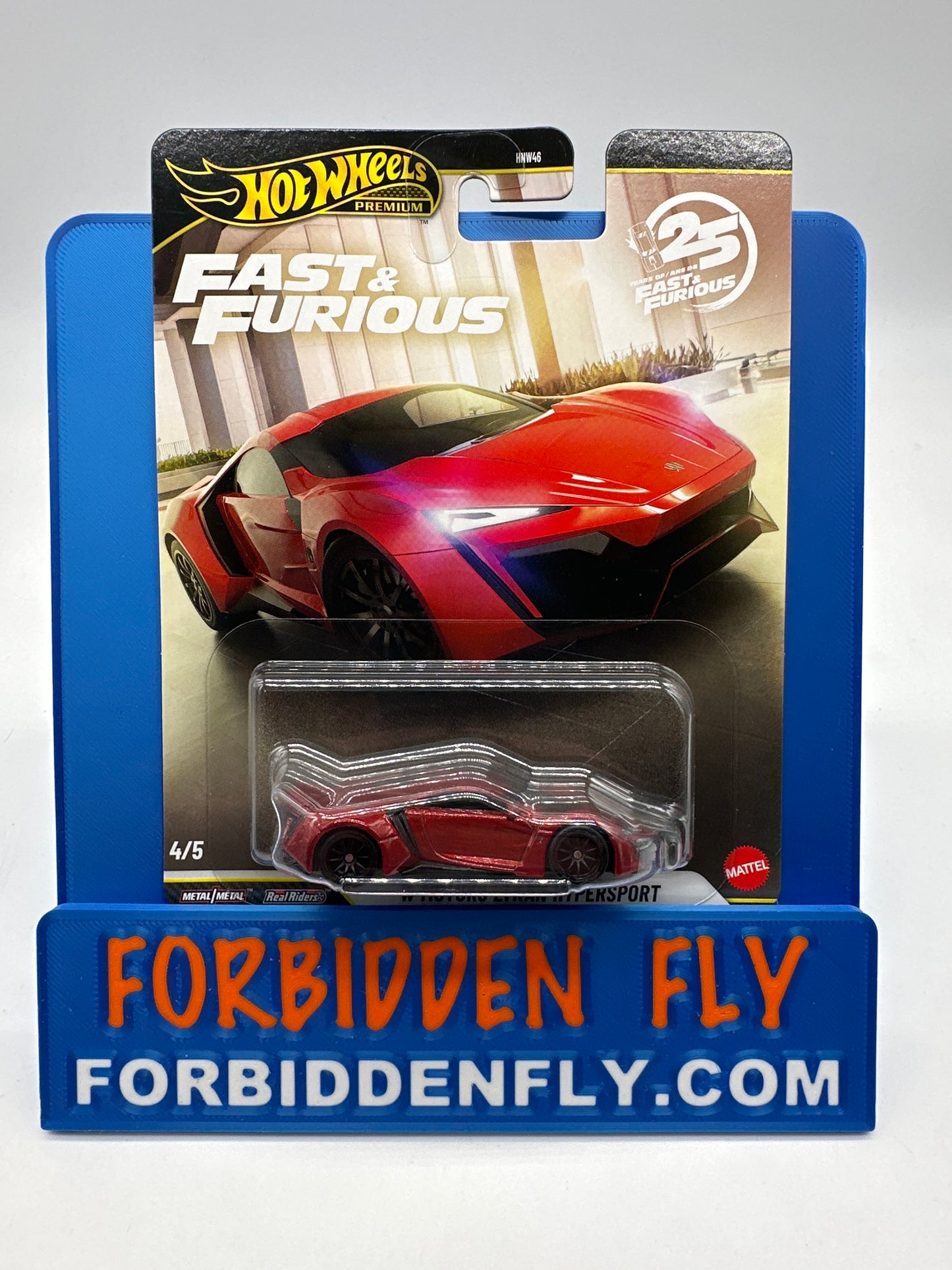 Hot Wheels Premium - 2026 Fast & Furious - 25 Years Of Fast & Furious #4/5 - W Motors Lykan Hypersport