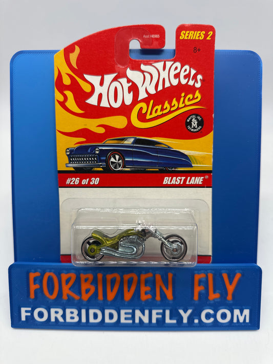Hot Wheels Classics - Series 2 #26 of 30 - Antifreeze Blast Lane (Motorcycle)