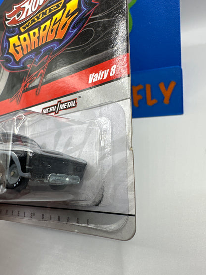 Hot Wheels Premium - Wayne’s Garage Series #6/39 - Black & Gray Vairy 8