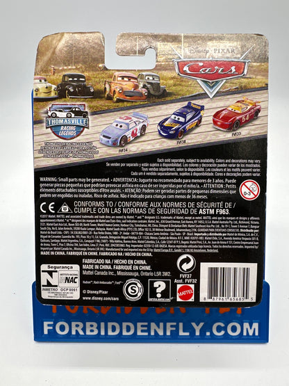 Disney Pixar Cars Movie - Thomasville Racing Legends Tribute Series - #90 Ponchy Wipeout