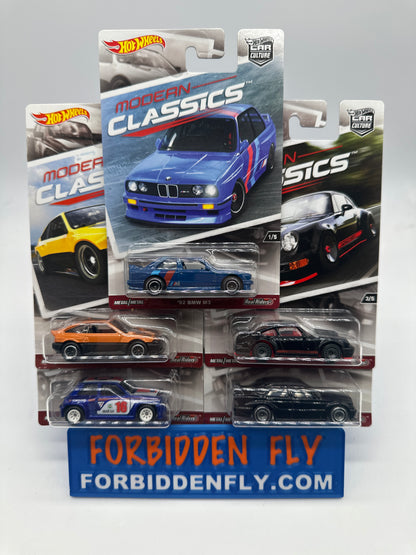 Hot Wheels Car Culture Premium - Modern Classics Series 1 Complete Set of 5