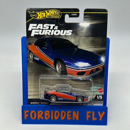 Hot Wheels Premium - 2024 Pop Culture Single - Fast & Furious  - #1/5 - Nissan Silvia (S15)