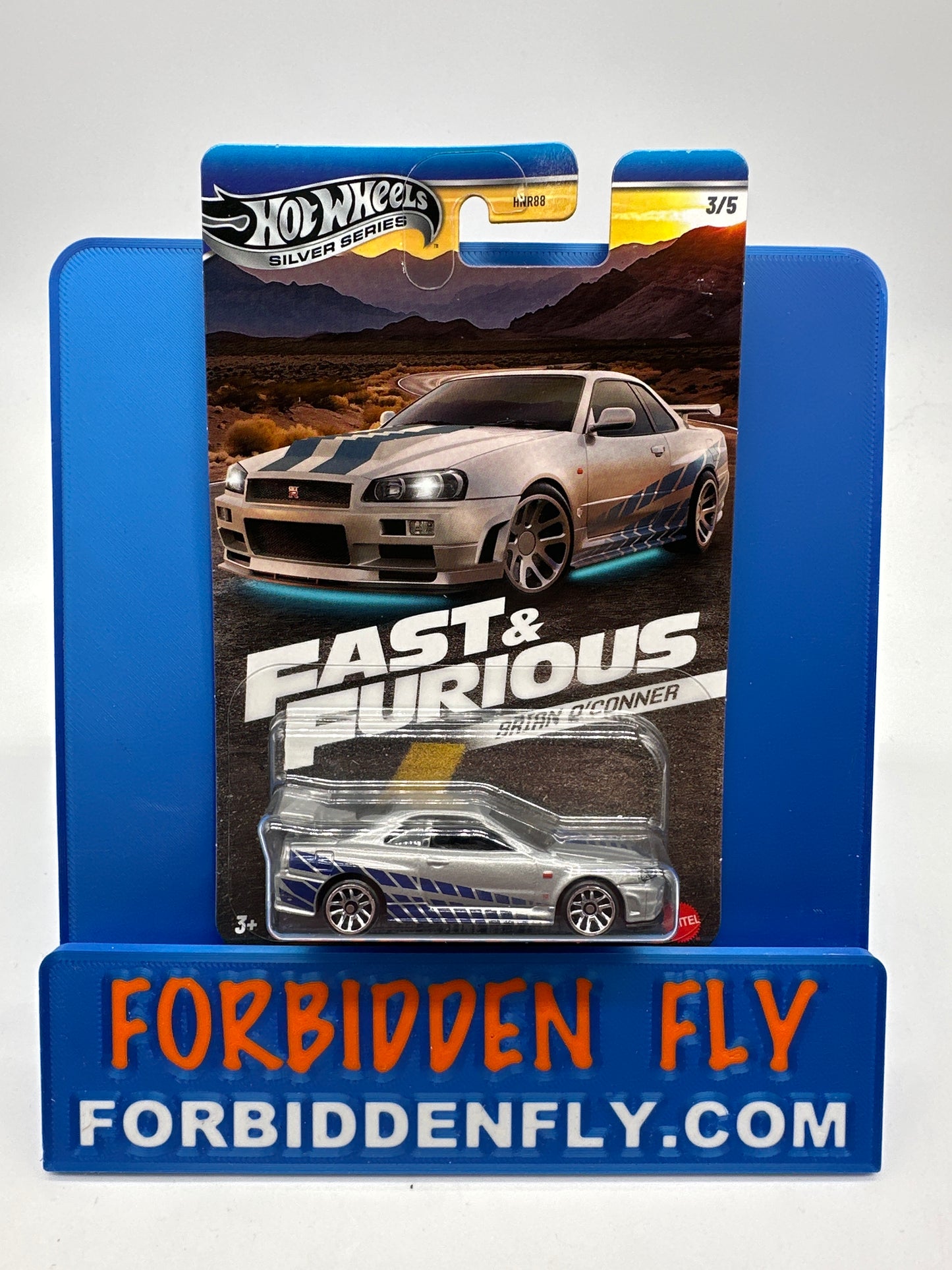Hot Wheels 2025 Silver Series - Wal Mart Exclusive - Fast & Furious Brian O’Conner Series - Complete Set Of 5