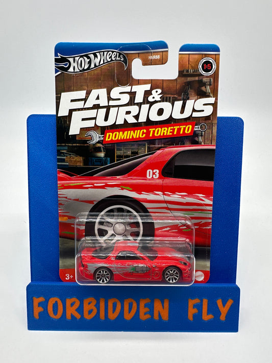 Hot Wheels 2024 Walmart Exclusive - Fast & Furious Dominic Toretto Series #1/5 - 1995 Mazda RX-7