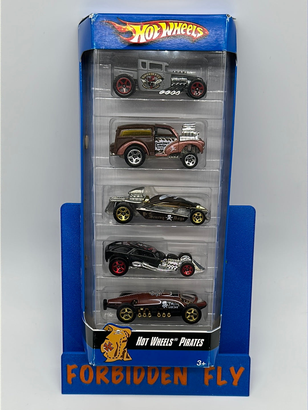 Hot Wheels 5 Pack - 2007 Hot Wheels Pirates w/ Bone Shaker