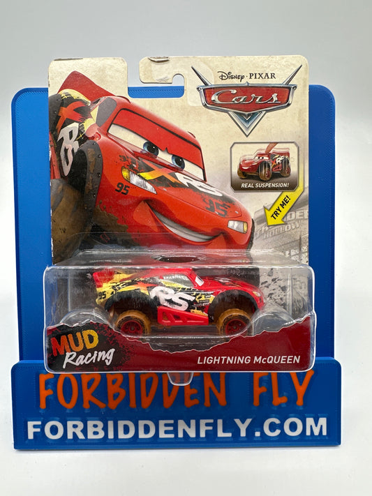 Disney Pixar Cars Movie - Mud Racing Series - Lightning McQueen