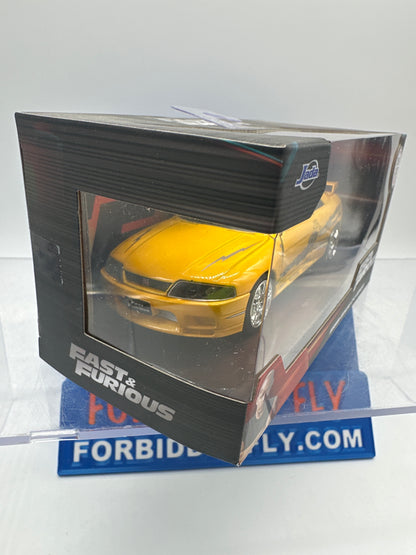 Jada 1:32 Scale - Fast & Furious - Yellow Nissan Skyline GT-R (BCNR33)