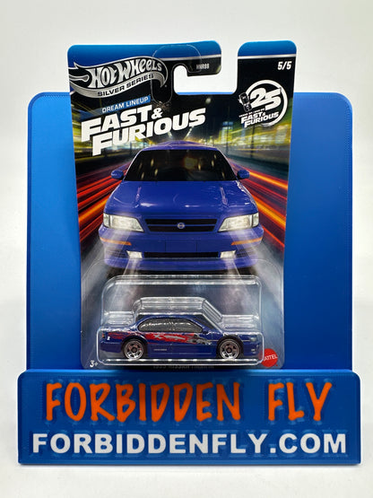Hot Wheels 2026 Silver Series - Wal Mart Exclusive - Fast & Furious Dream Lineup Series - Complete Set Of 5