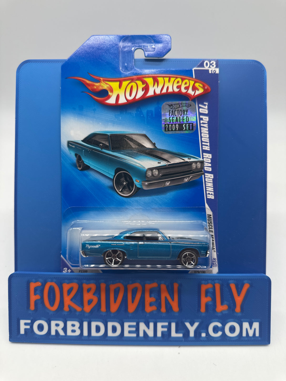 Hot Wheels Mainline - 2009 Factory Stickered - Muscle Mania Series - ‘70 Plymouth Road Runner - Lot Of 2