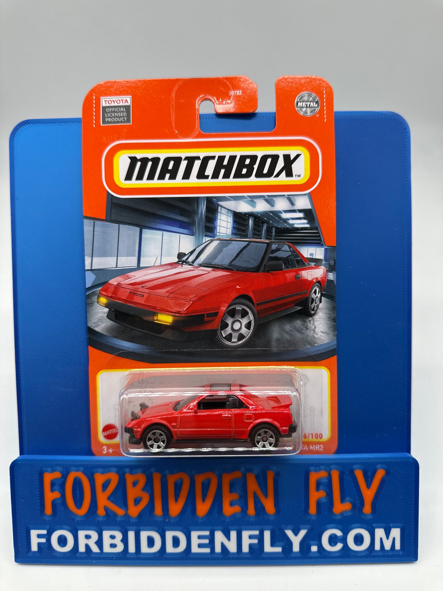Matchbox - 2022 Mainline #16/100 - 1984 Toyota MR2 - All 4 Variations - Red