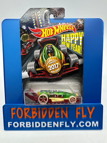 Hot Wheels - Wal Mart Exclusive 2016 Holiday Hot Rods Series - Complete Set of 6