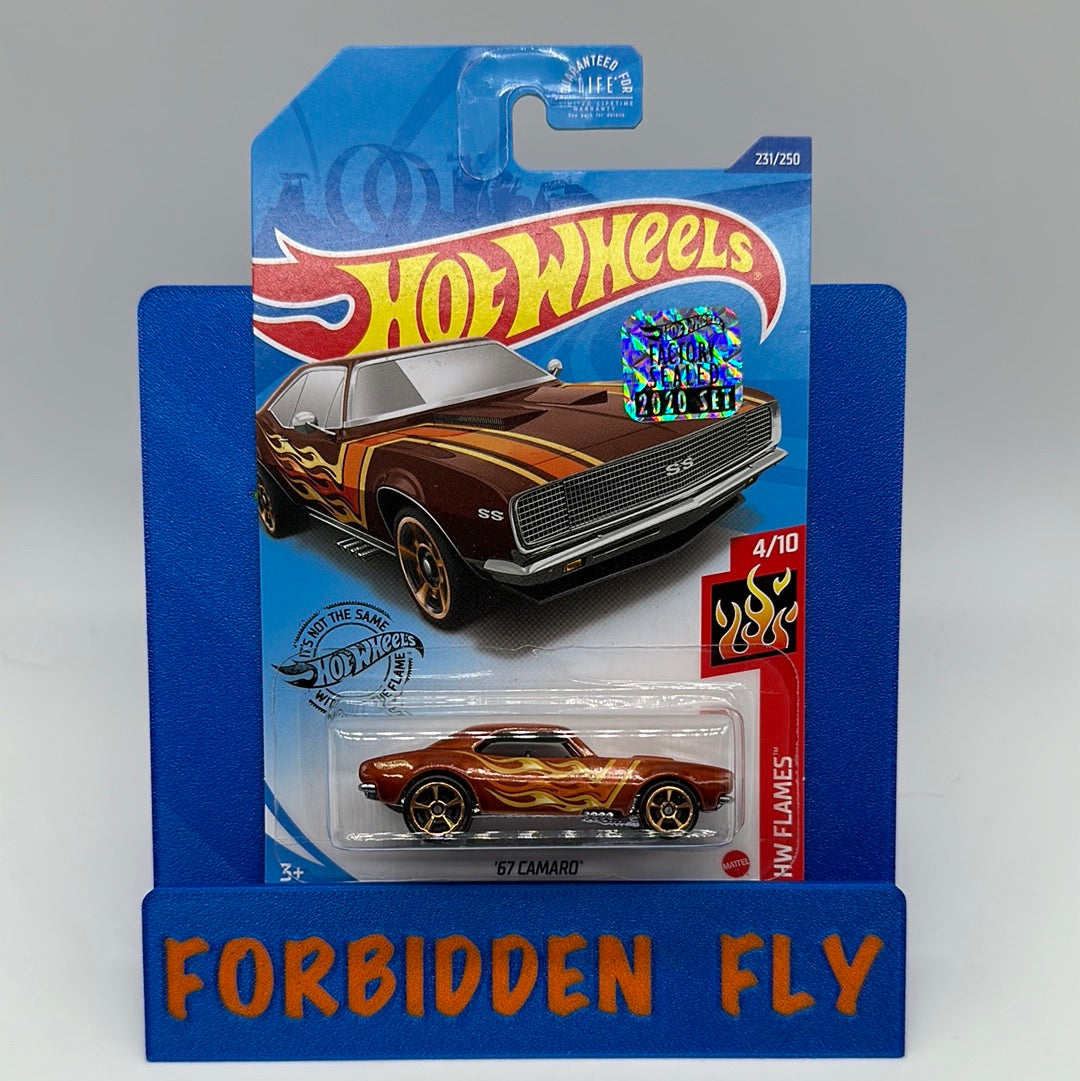 Hot Wheels Mainline - Factory Stickered 2020 - Brown/Bronze ‘67 Camaro