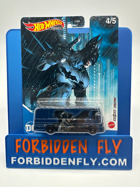 Hot Wheels Pop Culture Premium - 2022 DC Comics Series Single - #4/5 - Batman HW Tour Bus