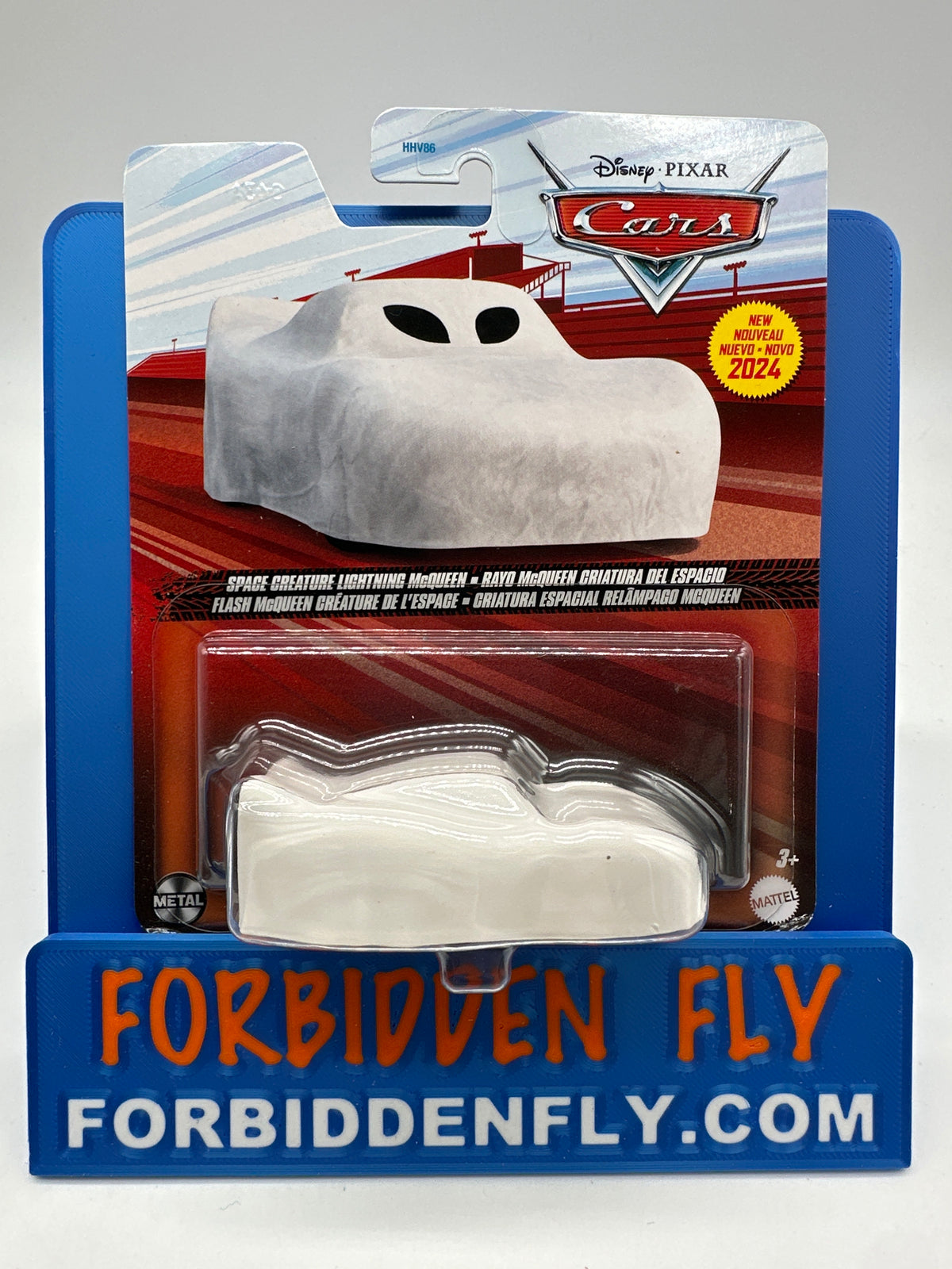 Disney Pixar Cars Movie - 2024 Release - Space Creature (Ghost) Lightning McQueen