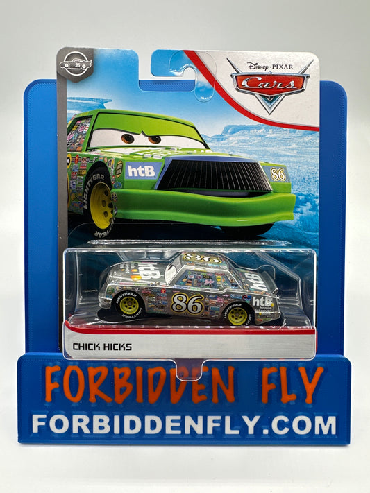 Disney Pixar Cars Movie - Silver Collection Series - Silver Chick Hicks
