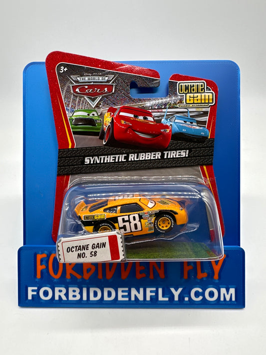 Disney Pixar Cars Movie - Piston Cup Racer w/ Synthetic Rubber Tires #58 Octane Gain