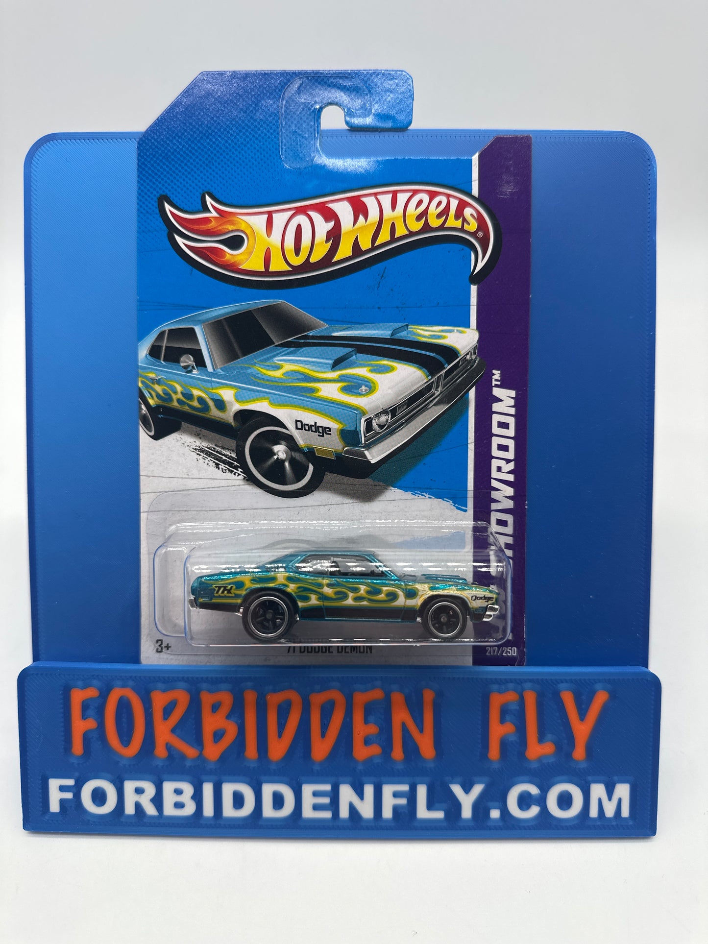 Hot Wheels Super Treasure Hunt - 2013 International Card - ‘71 Dodge Demon