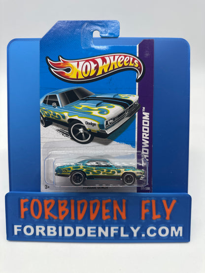 Hot Wheels Super Treasure Hunt - 2013 International Card - ‘71 Dodge Demon