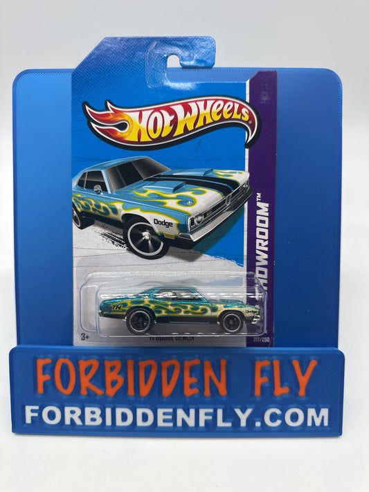 Hot Wheels Super Treasure Hunt - 2013 International Card - ‘71 Dodge Demon