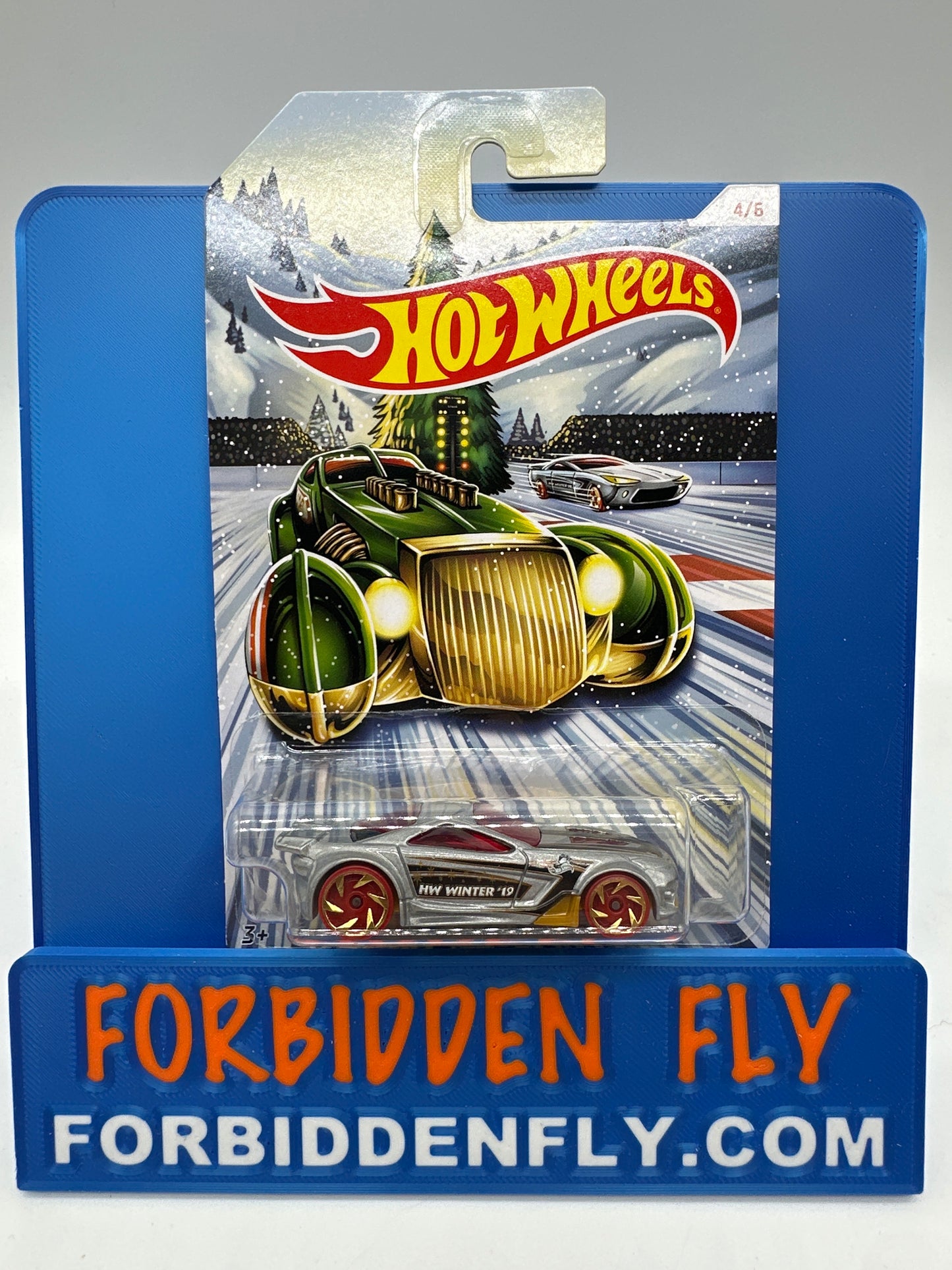 Hot Wheels - Wal Mart Exclusive 2019 Holiday Hot Rods Series - Complete Set of 6