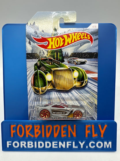 Hot Wheels - Wal Mart Exclusive 2019 Holiday Hot Rods Series - Complete Set of 6