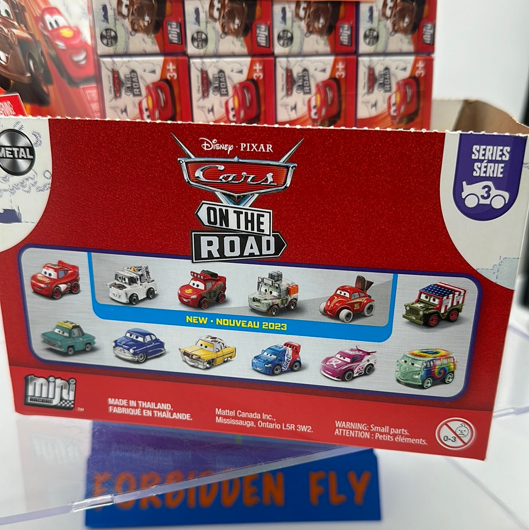 Disney Pixar Cars Movie Metal Mini Racers - 2023 Series 3 - Complete set of 12 (unopened)