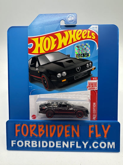 Hot Wheels Mainline - 2024 Factory Sticker - Target Red Edition - Alfa Romeo GTV6 3.0