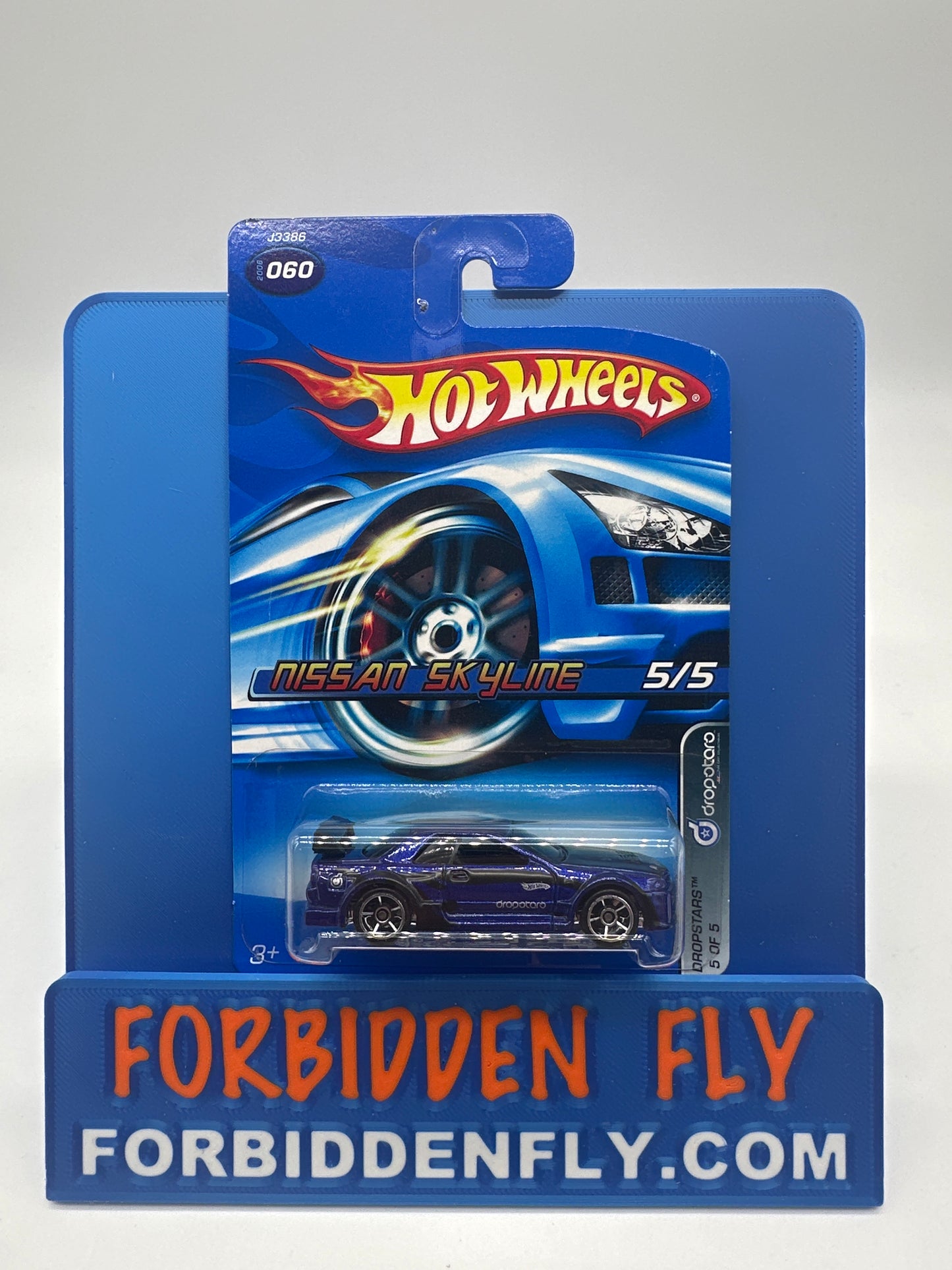 Hot Wheels Mainline - 2006 Dropstars Series - Nissan Skyline - Dark Blue