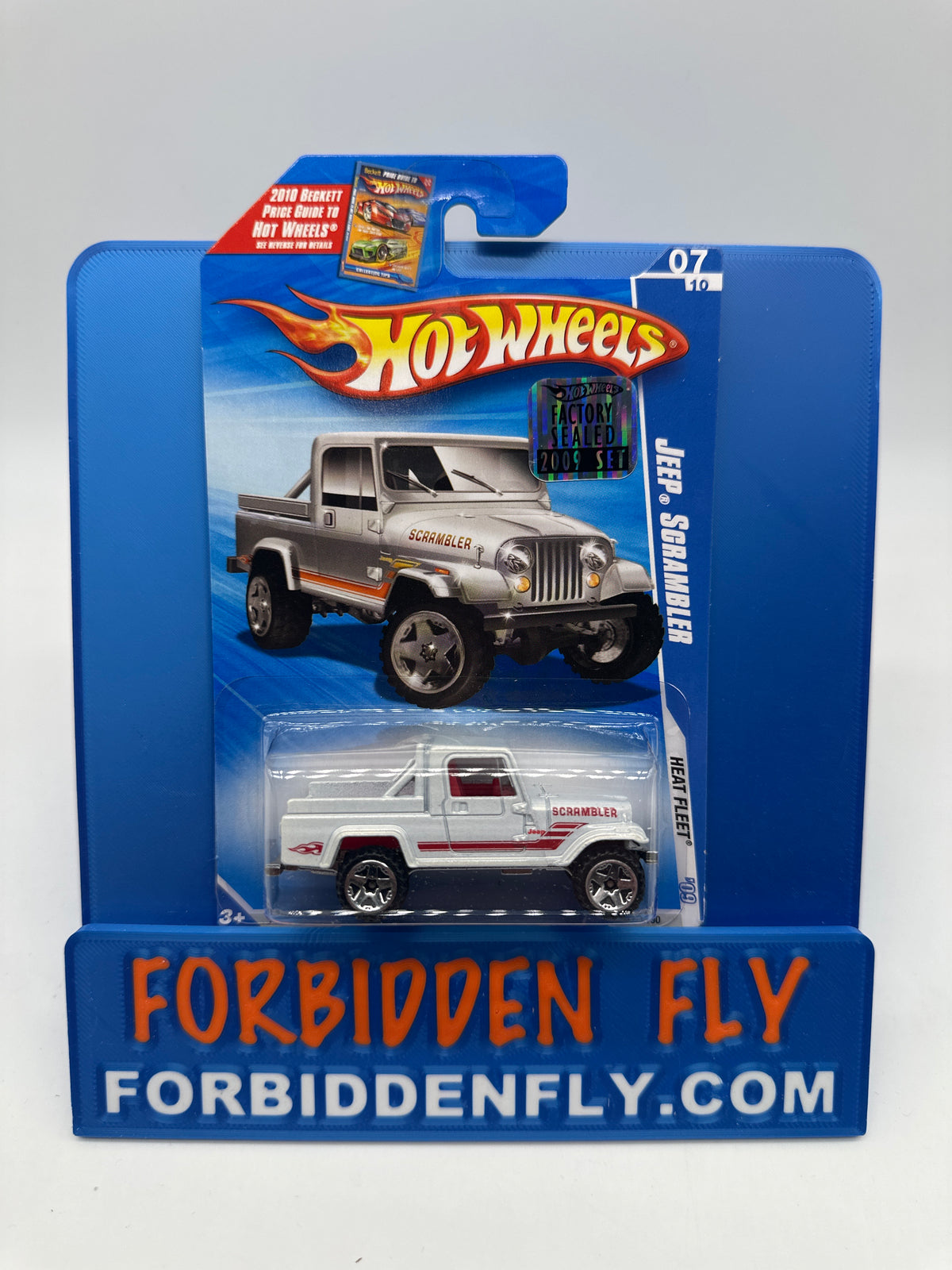 Hot Wheels Mainline - 2009 Factory Stickered - Heat Fleet Series - Jeep Scrambler - Lot Of 3