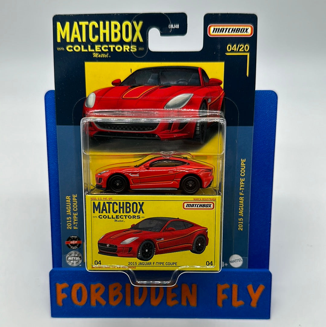 Matchbox Collectors - #04/20 - Red 2015 Jaguar F-Type Coupe