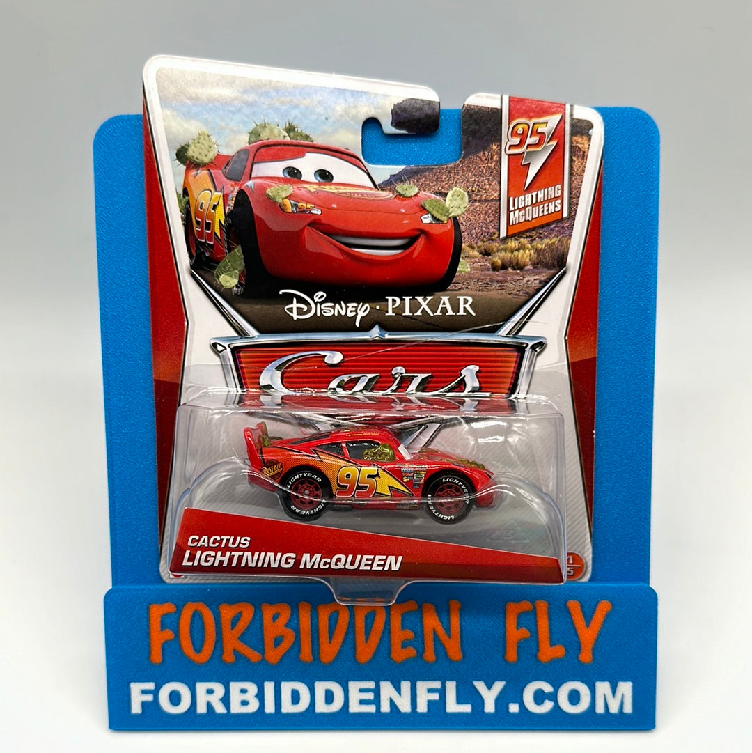 Disney Pixar Cars Movie - 95 LMQ Series - Cactus Lightning McQueen