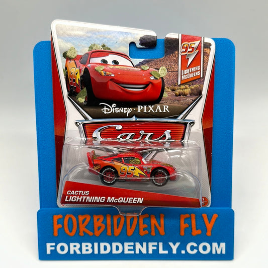 Disney Pixar Cars Movie - 95 LMQ Series - Cactus Lightning McQueen