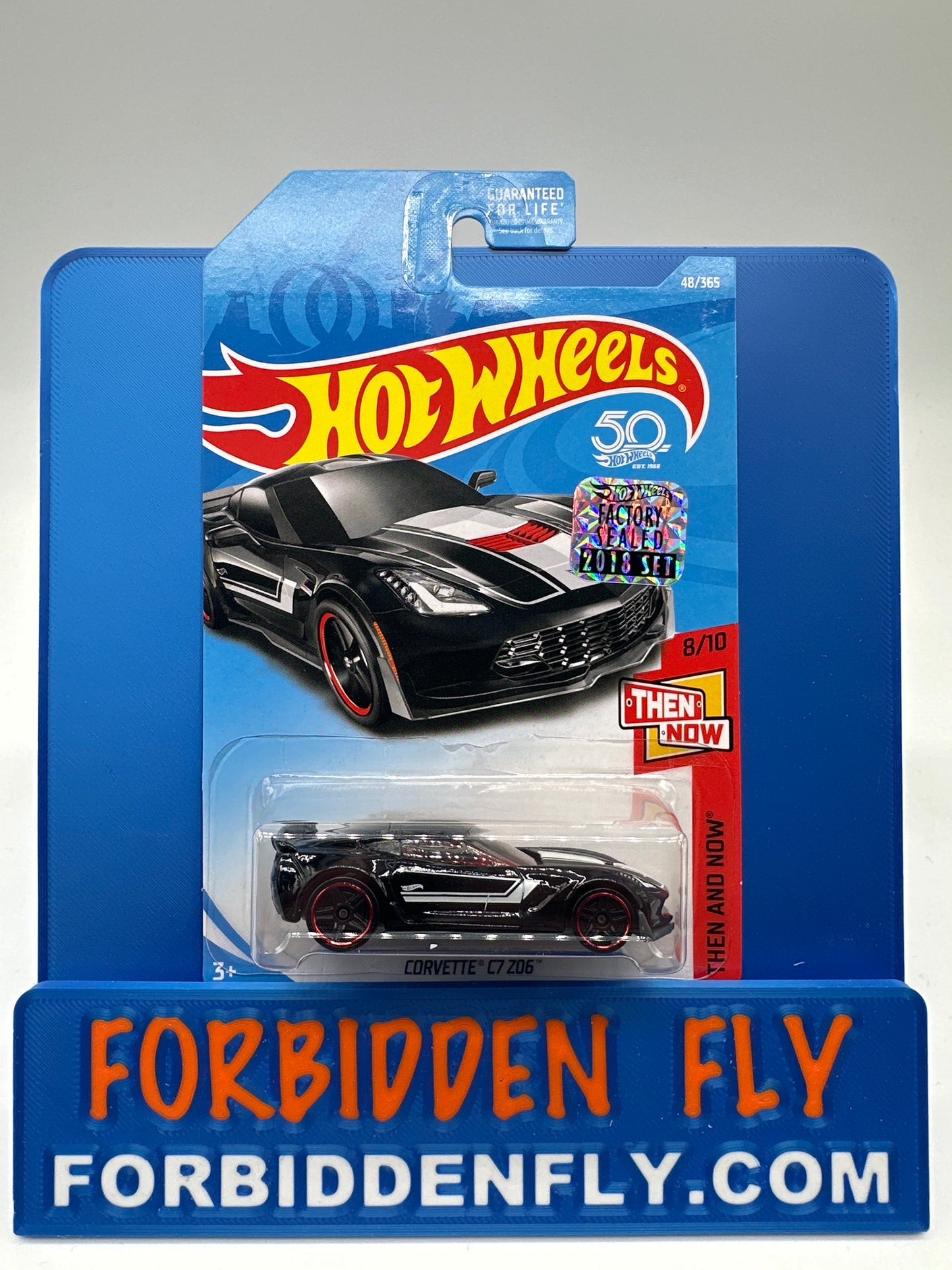 Hot Wheels Mainline - Factory Stickered 2018 - Corvette C7 Z06 - Lot Of 2