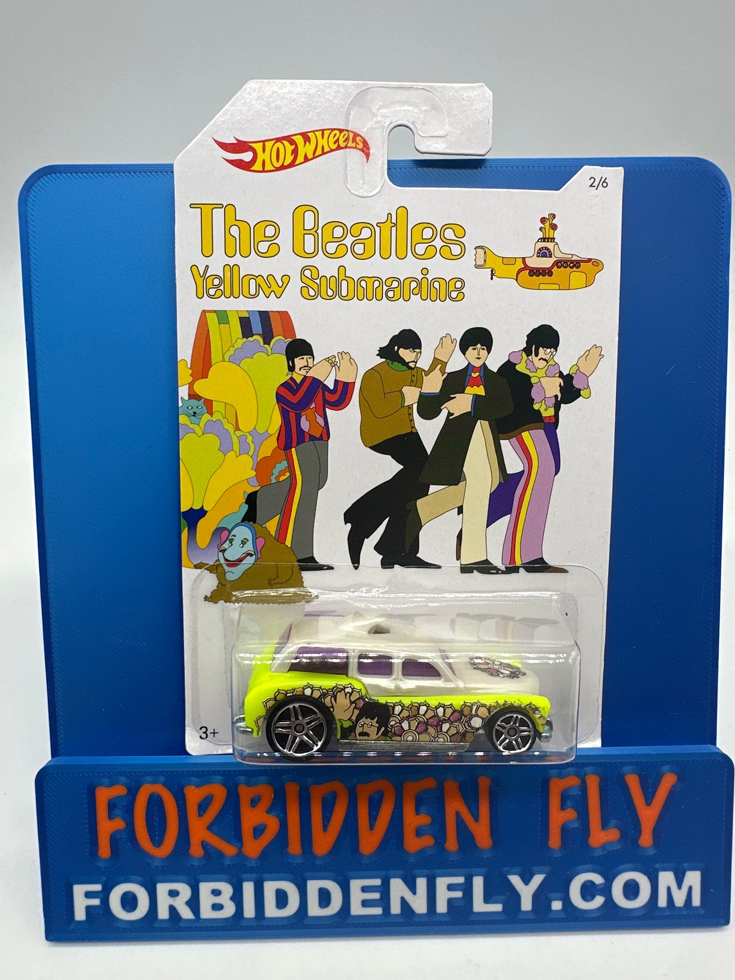 Hot Wheels - Walmart Exclusive 2016 The Beatles Yellow Submarine Series - Complete Set of 6