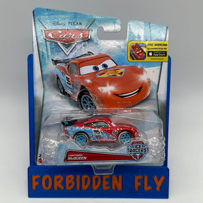Disney Pixar Cars Movie - 2015 Ice Racers Series - Lightning McQueen