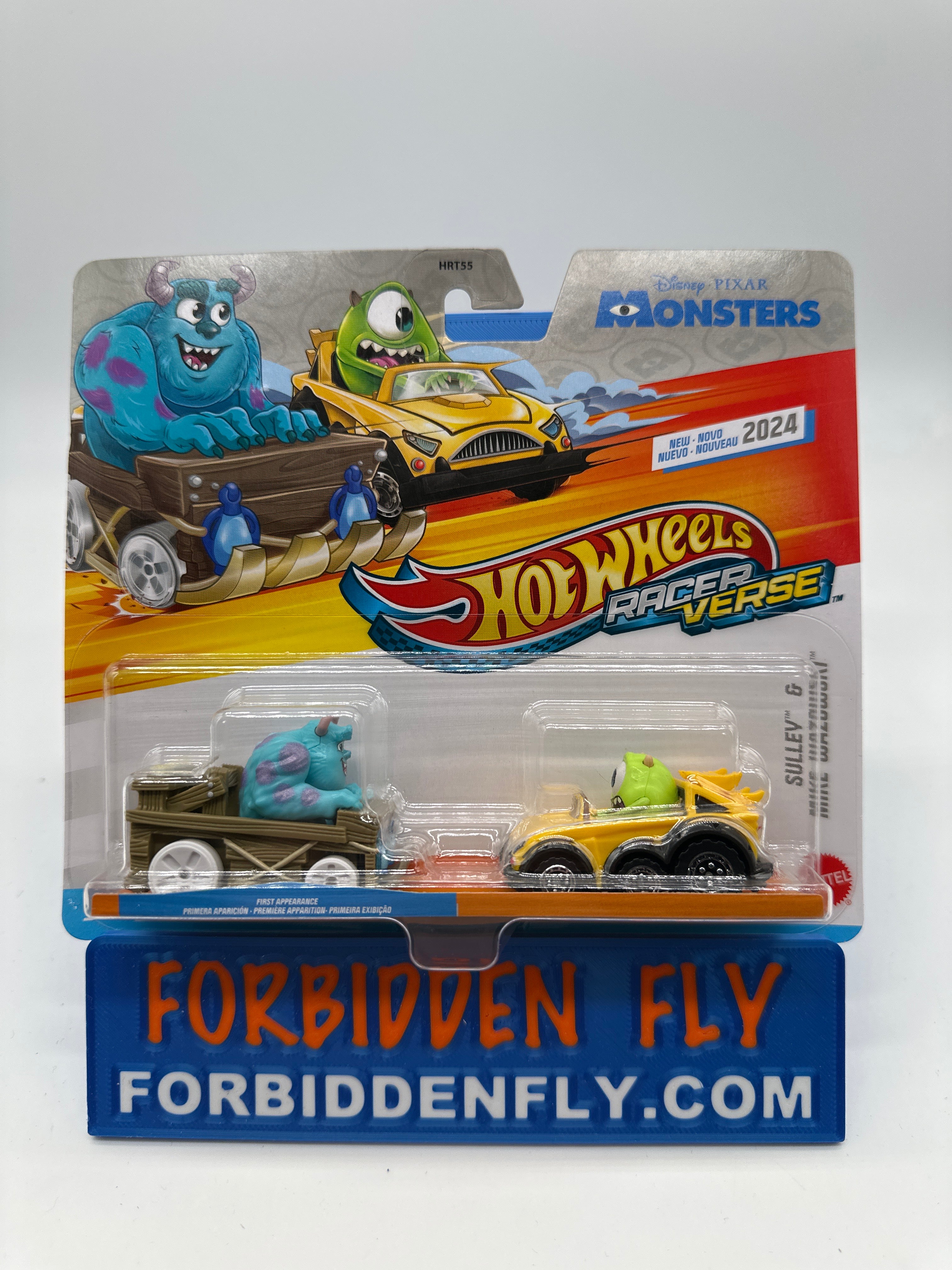Hot Wheels - 2025 Racer Verse - Disney Pixar Monsters 2 Pack - Sulley ...