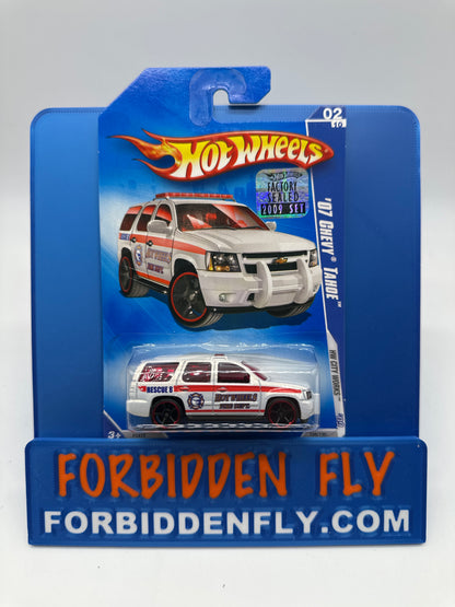 Hot Wheels Mainline - 2009 Factory Stickered - HW City Works Series - ‘07 Chevy Tahoe - Lot Of 2