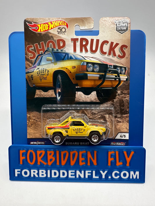 Hot Wheels Car Culture Premium - Shop Trucks Series Single - #4/5 - Subaru Brat