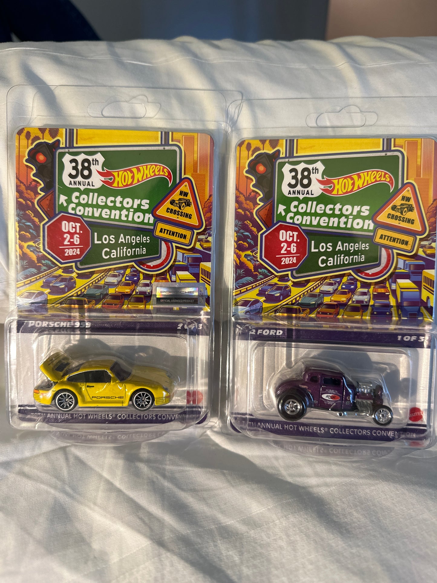 Hot Wheels 2024 38th Annual Los Angeles Collector’s Convention - Porsche 959 & ‘32 Ford