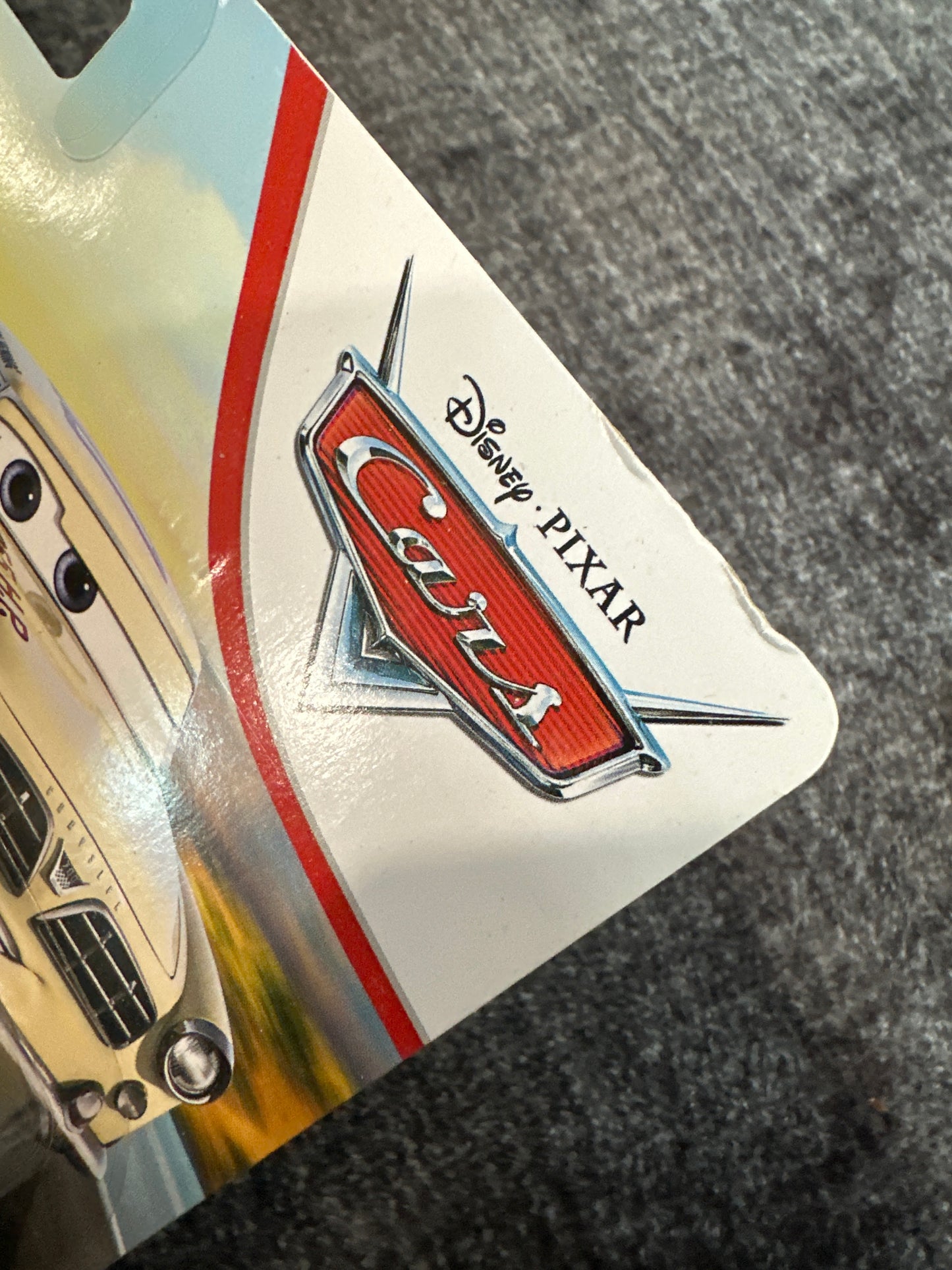 Disney Pixar Cars Movie - Metal Logo Card Two Pack - Heyday Junior Moon & Heyday Leroy Heming
